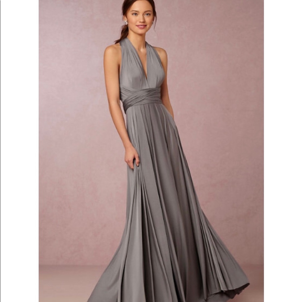 BHLDN ginger convertible maxi dress- bridesmaid